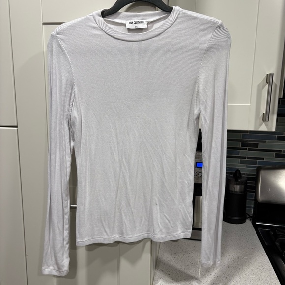 LNA Clothing Dalston Ribbed Long Sleeve - Picture 3 of 7